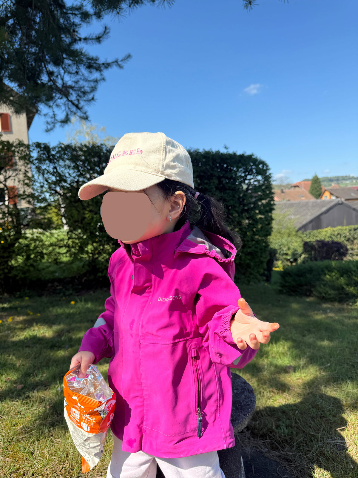 Her favourite sun cap