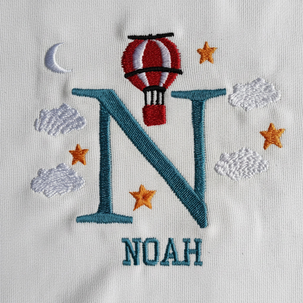 Name Initial - Parachute