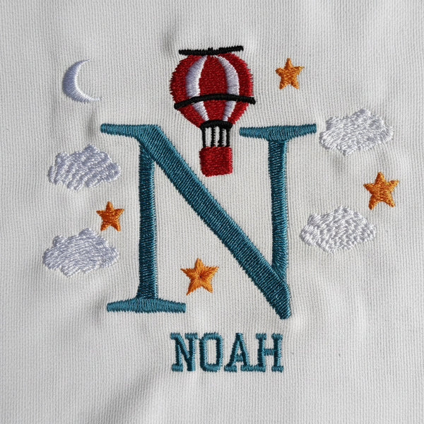 Name Initial - Parachute