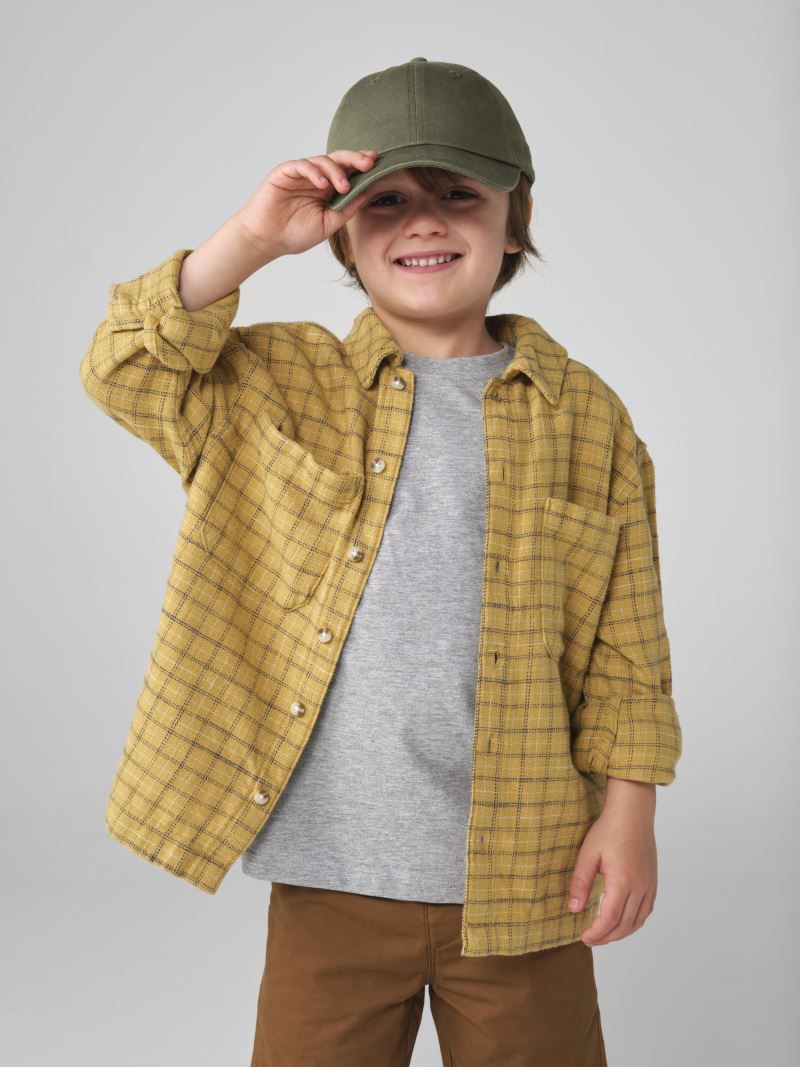 Kinder 6 Panel Niedrigprofil Kappe