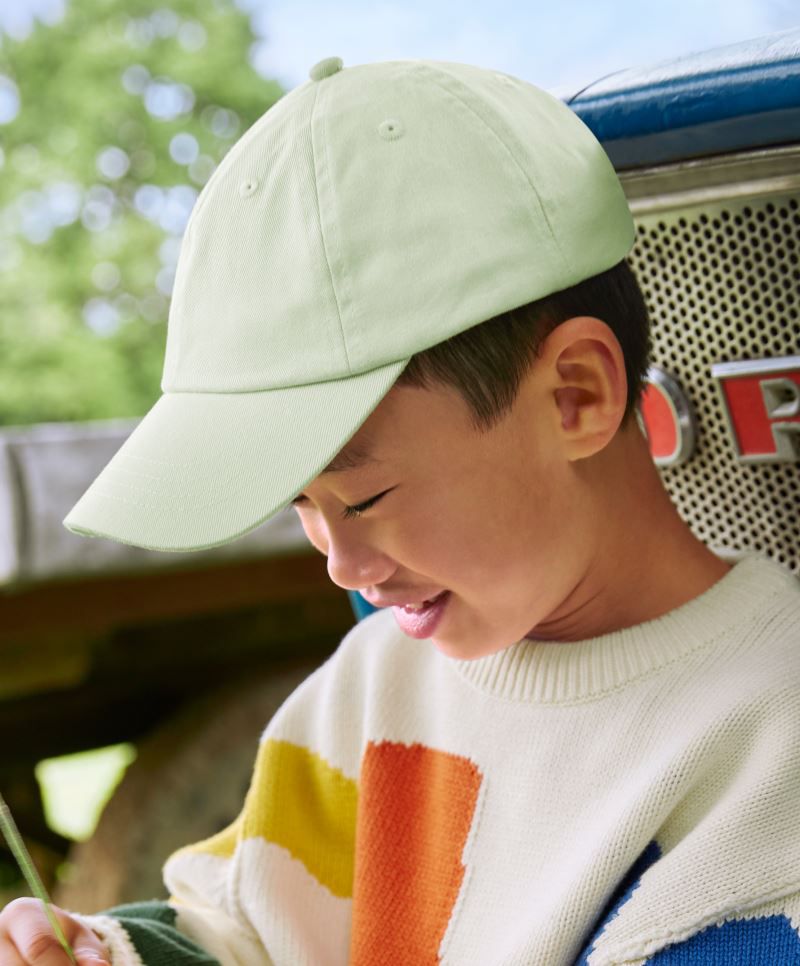 Kinder 6 Panel Niedrigprofil Kappe