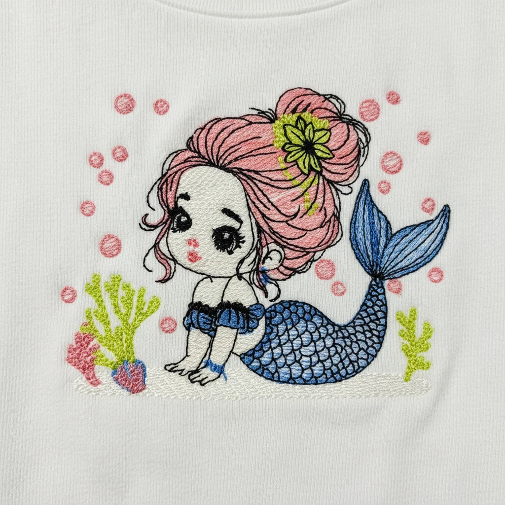 Little Mermaid girl design